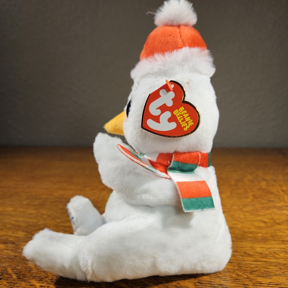Ty Beanie Bellies Brrrnard Snowman NWT - Picture 6 of 9
